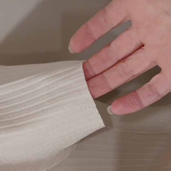 Juicy Couture Pebble Ribbed Tee NEW- Sz. Med - Picture 4 of 10